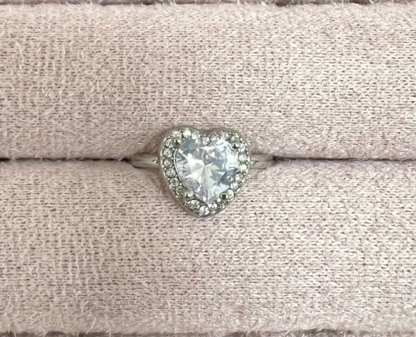 Diamond Ring Zilver